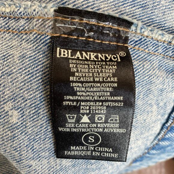 BLANKNYC RODEO DRIVE DENIM JACKET SIZE SMALL - Picture 9 of 10